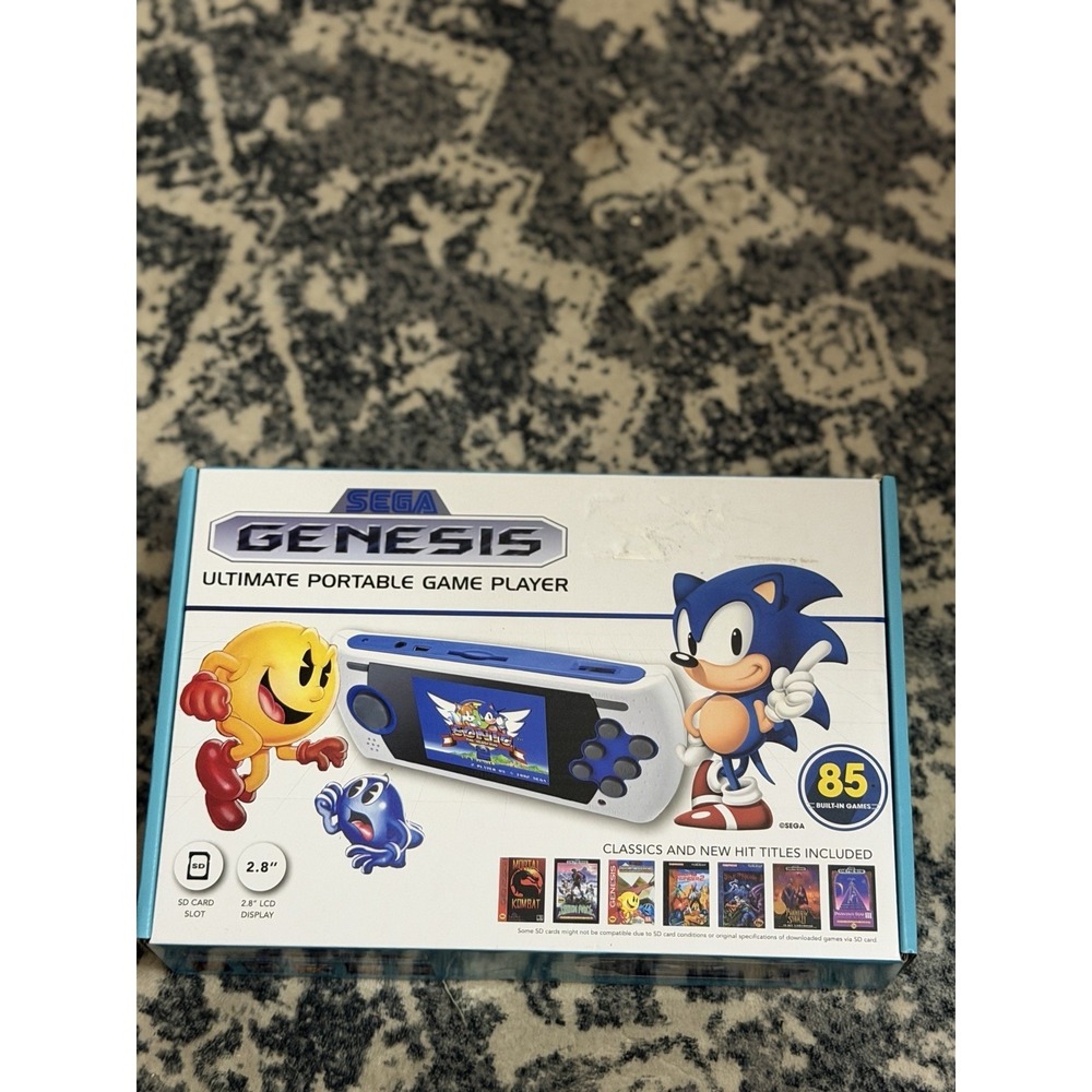 SEGA Genesis Ultimate Portable Game Player with 85 Games - White